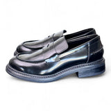 Mocassino donna Uma Parker man style nero<BR/> 