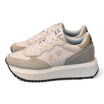 Sneaker donna SUN 68 BIG ALLY white beige grey 