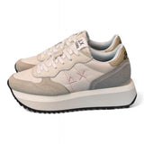 Sneaker donna SUN 68 BIG ALLY white beige grey 