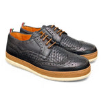 Scarpa uomo imperiale blu F.lli Rennella 