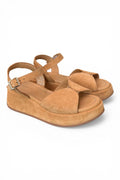 Sandalo fascia suede lion Z50 Frau