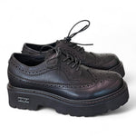 Scarpa francesina imperiale nera  Slash Cult 