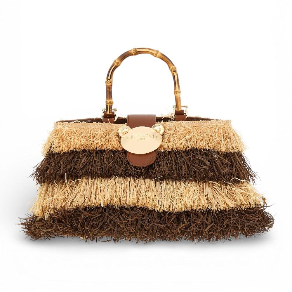 Shopping Riad Fringes beige marrone Rue Madam 