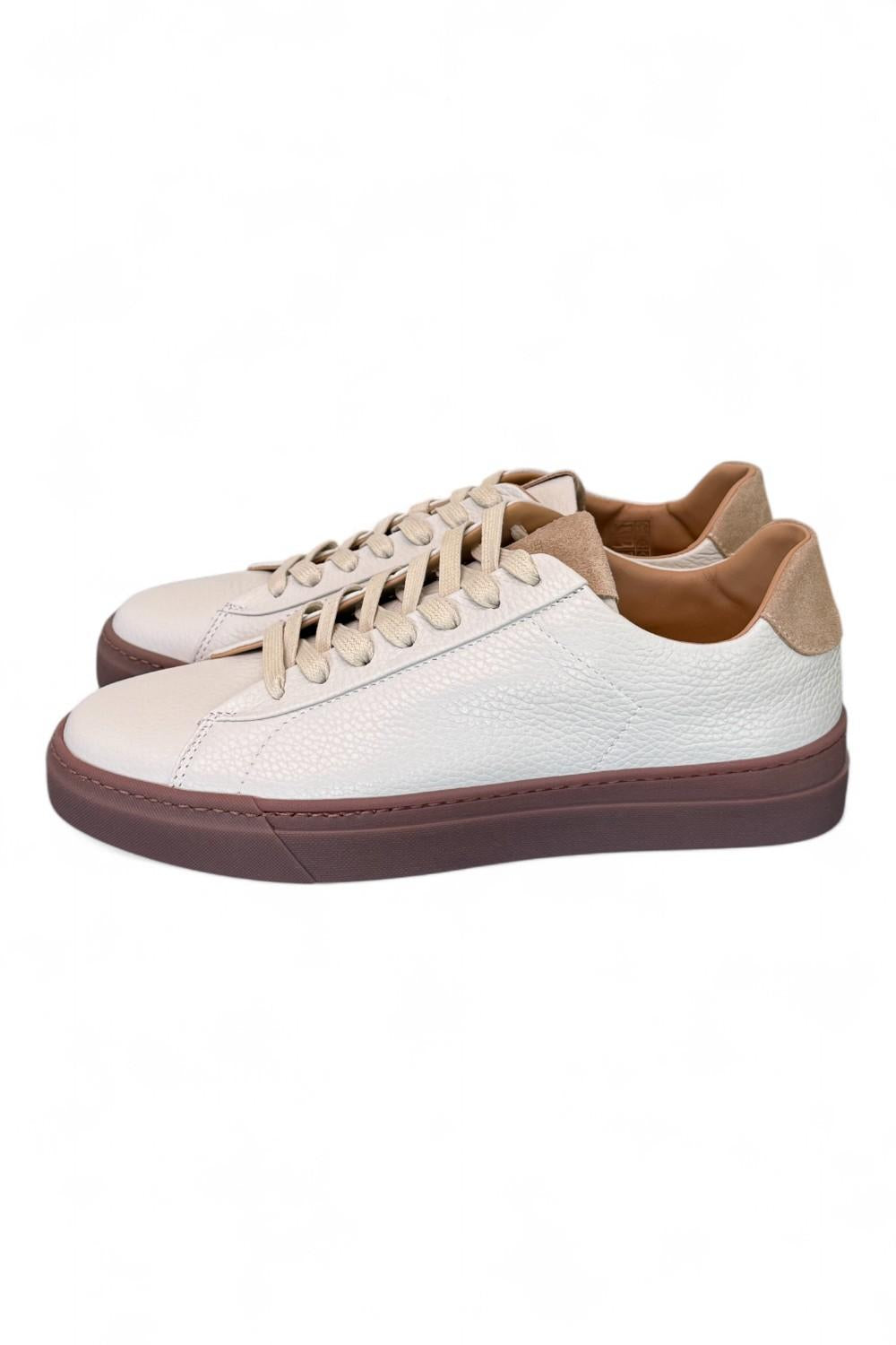 Sneaker uomo nappa panna Olimpia Stokton 