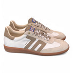 Sneaker uomo ghost bianca taupe Back 70<BR/> 