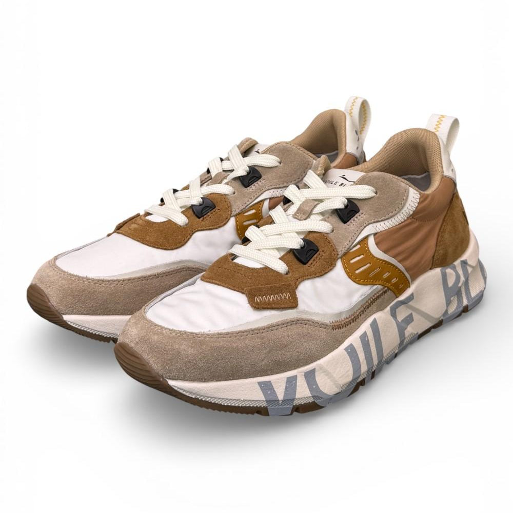Sneaker uomo Club 01 Voile Blanche bianco cuoio 2D47 
