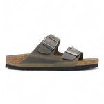 Ciabatta arizona Oil Leatjer Khaki Birkenstock 1027039 uomo 