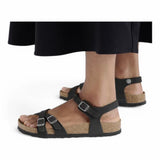 Sandalo Birkenstock Kumba nabuk black 1029526<BR/> 