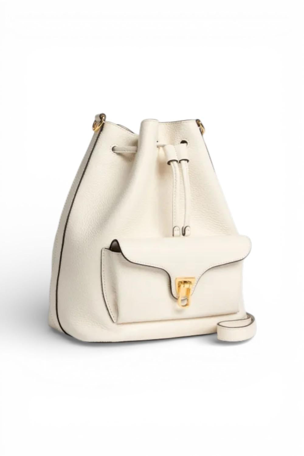 Borsa Beat Soft Coccinelle secchiello pearl 