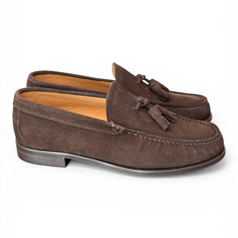 Mocassino mappetti suede testa di moro Kebo 